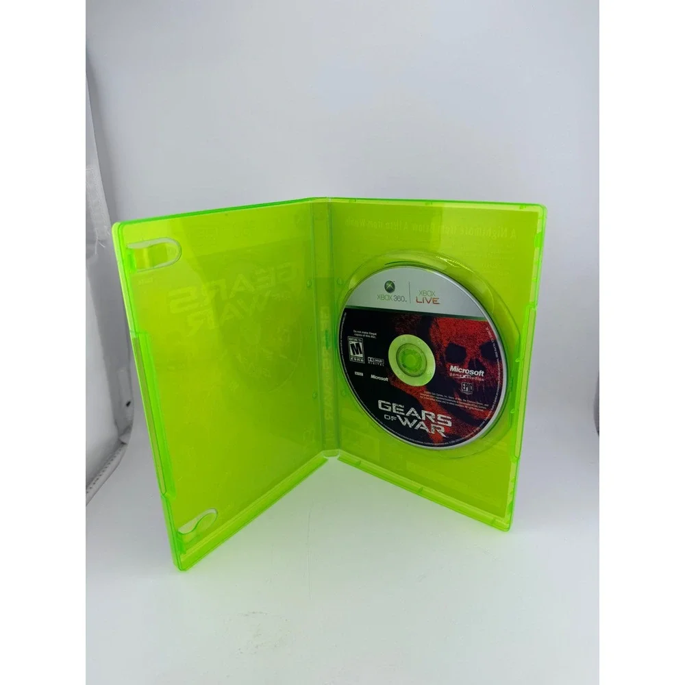 Gears of War Microsoft Xbox 360 2006‎ Tactical Third Person Shooter M NTSC OG